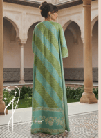 ثوب أخضر باتيك من لاجور حق رمضان