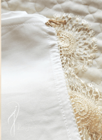 شرشف صلاة لف ابيض ستان اويا بيج من لاجور