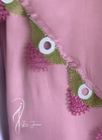 شرشف صلاة سستة اويا أحمر و أخضر زرعي