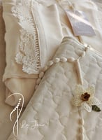 شرشف صلاة لف سكرى مزين بالاويا التركي يدوي من لاجو...