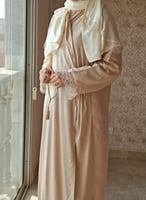 شرشف صلاة لف سكرى مزين بالاويا اليدوي من لاجور