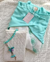 شرشف صلاة سستة بنك مزين بالاويا التركى من لاجور