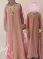 فستان كيمونو للأطفال مطرز