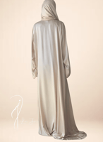 شرشف صلاة بيج سستة مزين بالكروشيه و الورد الاويا