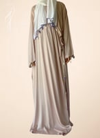 شرشف صلاة لف وردي كروشيه يدوي طرحة منفصلة