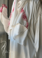 شرشف صلاة لف أبيض اويا فوشي