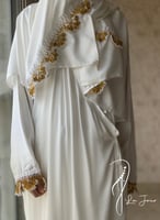 شرشف صلاة أوف وايت أويا نحاسي و أبيض