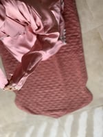 شرشف صلاة اويا ورد وردي بصلي قطن ستان و الطرحة متص...