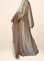 شرشف صلاة لف وردي كروشيه يدوي طرحة منفصلة