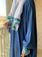 شرشف صلاة سستة رسم باتيك أزرق وتفني من لاجور