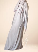 شرشف صلاة بسستة كروشيه موف فاتح و الطرحة مثبتة