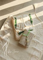 شرشف صلاة لف قطن سكري كروشيه بالورد الاويا تركي ال...