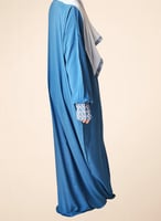 شرشف صلاة سستة رسم باتيك أزرق