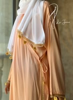 شرشف صلاة لف خربزي كروشيه يدوي طرحة منفصلة