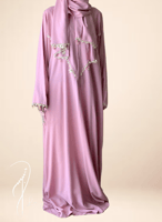 شرشف صلاة سستة وردي باستيل بالكروشيه و الورد الاوي...