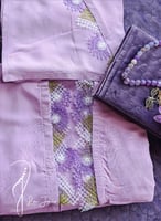 شرشف صلاة لف بنفسجي قطن اويا من لاجور