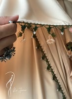 شرشف صلاة اويا ورد بيج ستان و الطرحة متصلة