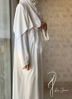 شرشف صلاة سستة اويا أبيض