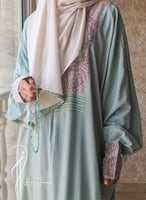 شرشف صلاة سستة رسم باتيك تفني باستيل فاتح