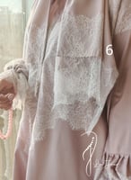 شرشف صلاة سستة رايون دانتيل عدة ألوان (حبة واحدة)