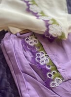 شرشف صلاة موف لف مزين بالاويا ورود