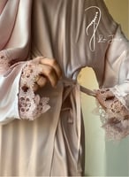 شرشف صلاة اويا لف بصلي فاتح طرحة متصلة