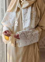 شرشف صلاة لف جبير أبيض عدة خيارات و ألوان