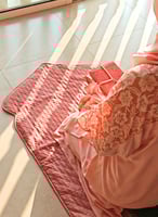 شرشف صلاة لف رسم باتيك بنك خربزي ورود