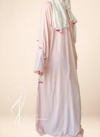 شرشف صلاة لف قطن بارد بنك باستال مزين بكروشيه من ل...