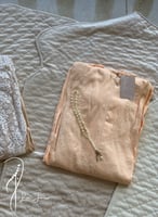 مجموعة 5أطقم شراشف سستة دانتيل قطن ستان