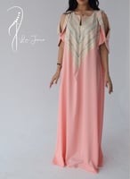 ثوب كم فراشة خربزي