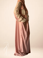 شرشف صغار لف خربزي مع دانتيل طرحة منفصلة