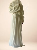 شرشف صلاة جبير فاخر اوف وايت طرحة منفصلة