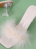 شبشب ريش للبيجامة الريش