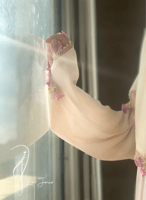 شرشف صلاة لف سكري مزين بالكروشبه الفاخر طرحة منفصل...