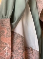 شرشف صلاة باتيك سستة تفني باستيل طرحة منفصلة