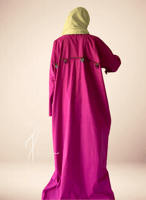 شرشف صلاة بسستة بنفسجي كروشيه بجيب