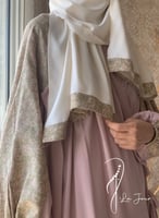 شرشف صلاة باتيك لف طرحة منفصلة وردي واخضر