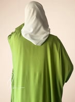 شرشف صلاة بسستة اخضر مع نقشة