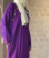 شرشف صلاة بسستة بنفسجي كروشيه بجيب