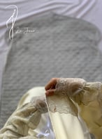 شرشف صلاة سستة دانتيل سكري حزام