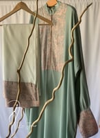 شرشف صلاة باتيك سستة تفني باستيل طرحة منفصلة