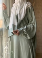 شرشف فستقي سستة طرحة منفصلة