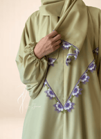 شرشف صلاة فستقي سستة اويا تركي يدوي