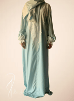 شرشف صلاة سستة دانتيل سماوي