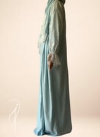 شرشف مرد لف سماوي باستيل دانتيل طرحة منفصلة