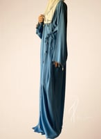 شرشف صلاة لف أزق كروشيه يدوي طرحة منفصلة مثل الروب