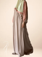 شرشف صلاة باتيك لف طرحة منفصلة وردي