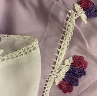 شرشف صلاة لف بعدة الوان وطرحة سكري كروشيه