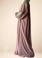 شرشف صلاة لف دستي بنك وردي